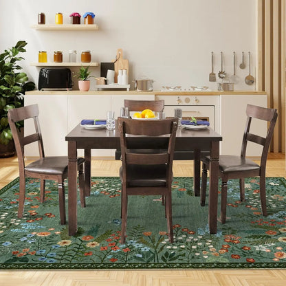 Floral Area Rug , Non Slip