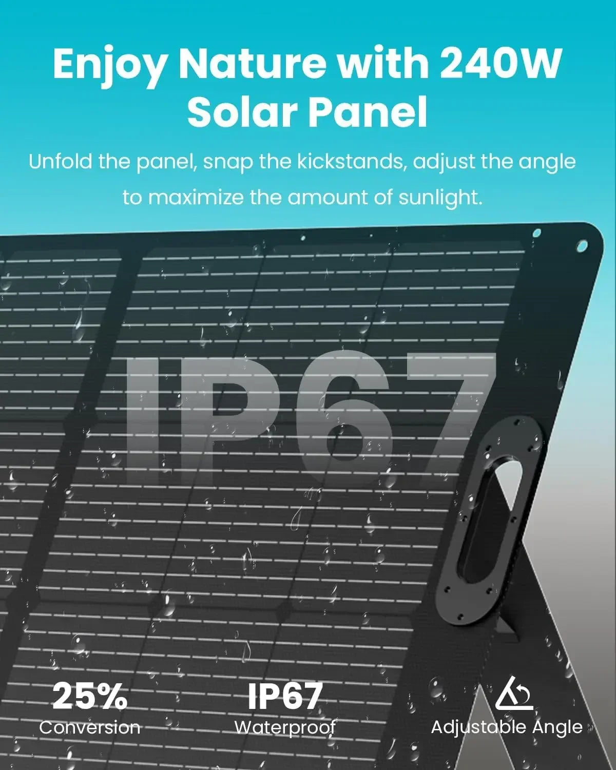 1 Portable Power Station 2000W (4500W Peak), 1024Wh LiFePO4 Battery Generator with 1400W AC Charging & 800W Solar