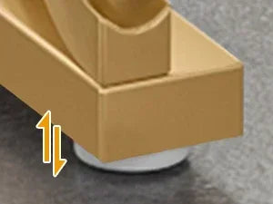 Large Modern Kitchen Dining Table, 63"  for 4-6 People