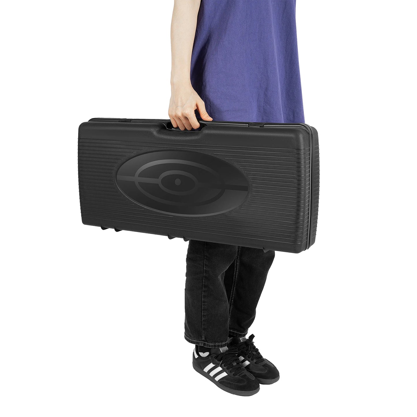 2in1 2-Burner Portable Camping Stove, Butane Camping Stove Kit w/Baking Pan and Carrying Case, Auto Ignition Camping Burner LPG