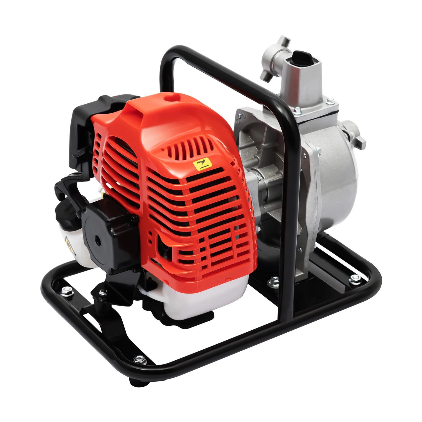 Gasoline Water Pump 2-Stroke Portable Gasoline Engine Trash Pump 20m Lift Powerful Engine Water Transfer Pump 26.25ft Suction
