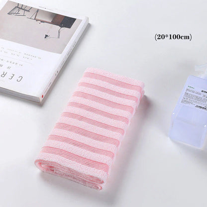 Shower Exfoliating Back Scrubber Bath Belt Towel