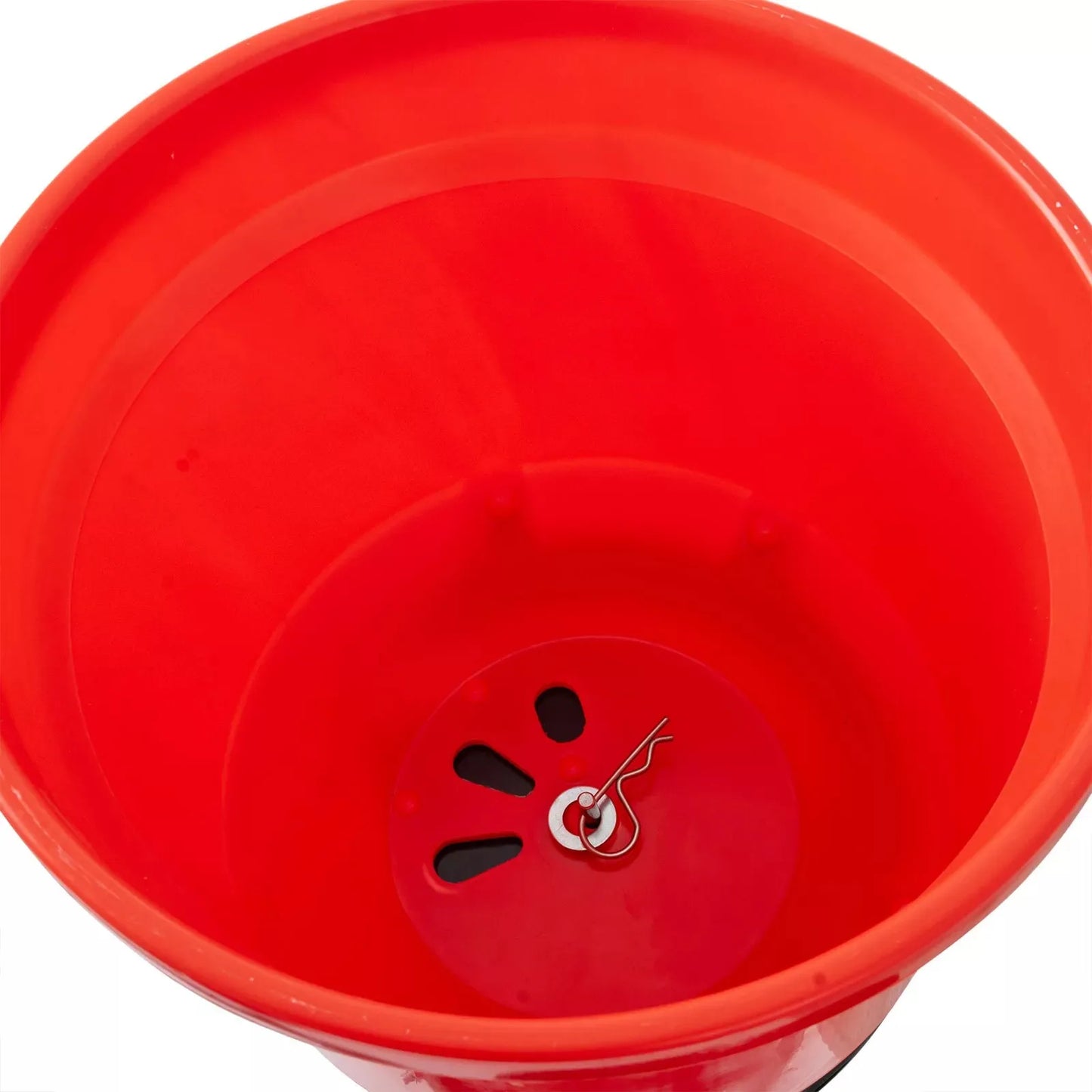 Broadcast Spreader Walk Behind Turf Spreader Steel Push Fertilizer Salt Spreader Garden Seeder for Home Farm 90LBS 12.5in Wheels