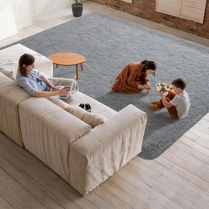 Fluffy  Area Rugs for Living Room Soft Kids Carpet Non Slip