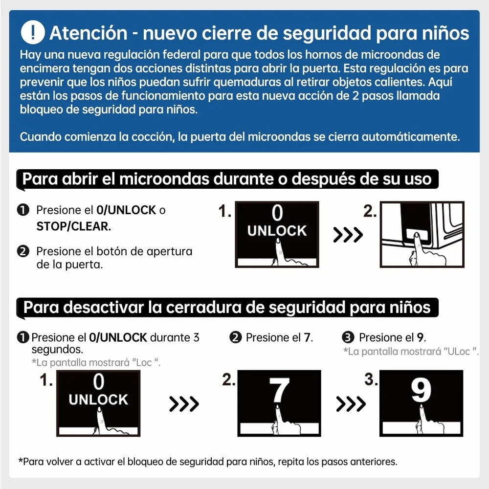 Compact 0.7 Cu ft Countertop Microwave Oven 700 Watts