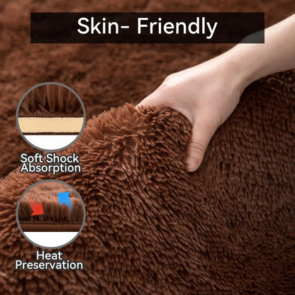 Fluffy  Area Rugs for Living Room Soft Kids Carpet Non Slip