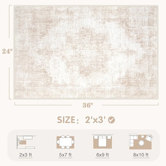 Large Vintage Area Rug