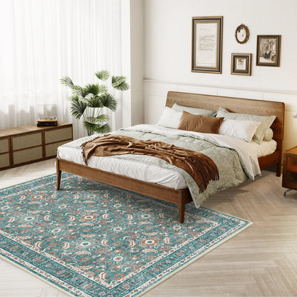 7/10/12ft Large Living Room Carpet Light Luxury High-end Persian Bedroom Bedside Rug