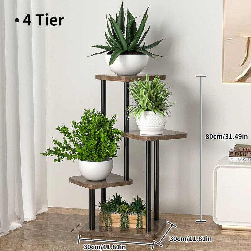 Plant Stand and Flower Stand Storage Shelf 4/5/6 Tier Flower Shelf Planter Rack
