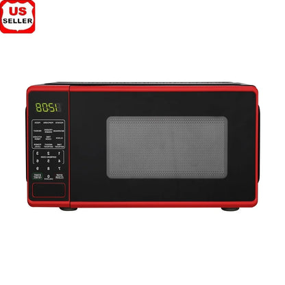 Compact 0.7 Cu ft Countertop Microwave Oven 700 Watts
