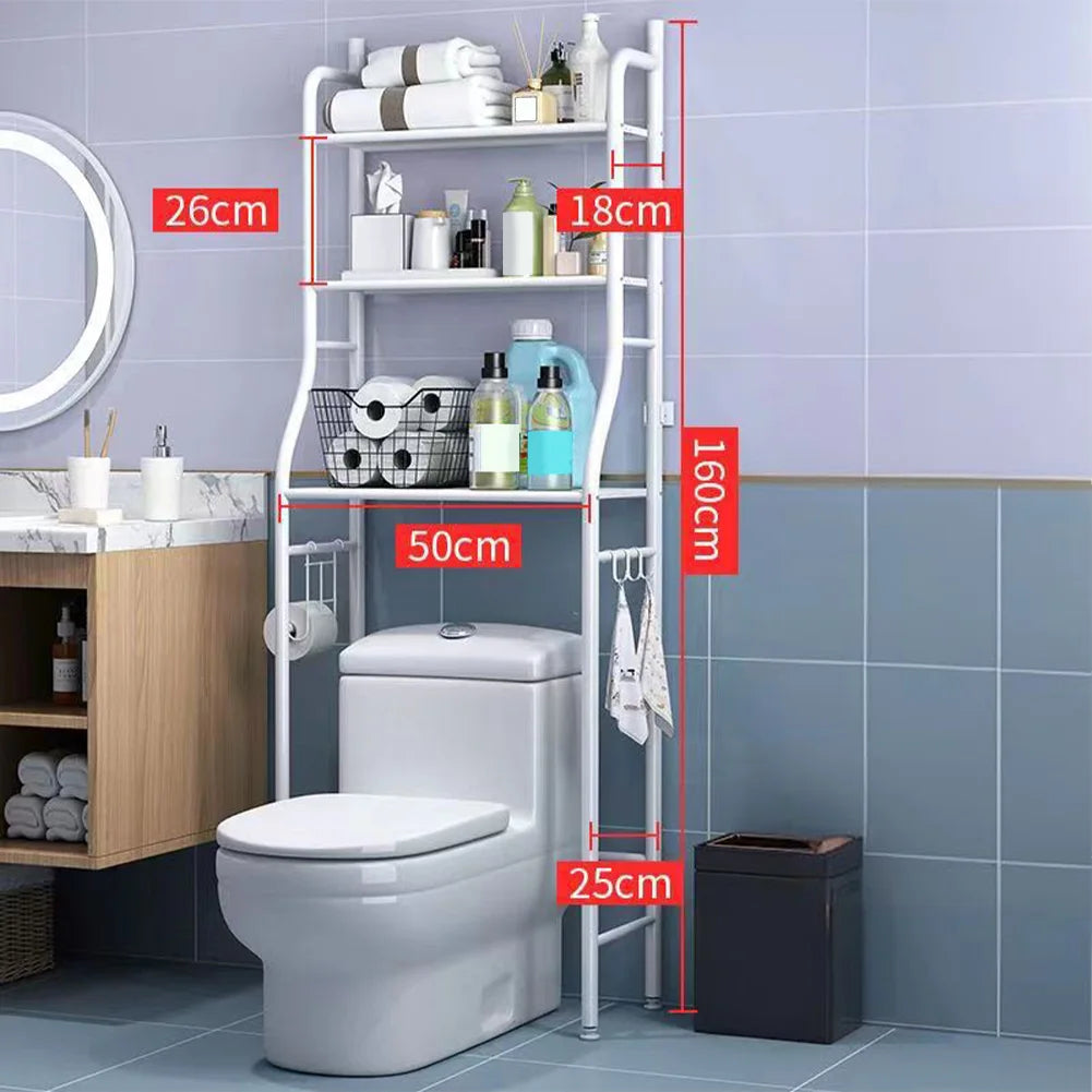 Over Toilet Storage Shelf,2/3-Tier Freestanding Over The Toilet Storage