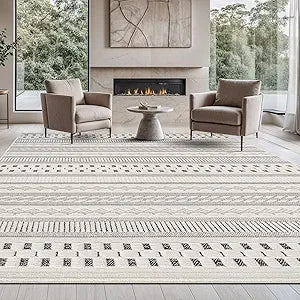 Geometric Modern  Circular Indoor Rugs