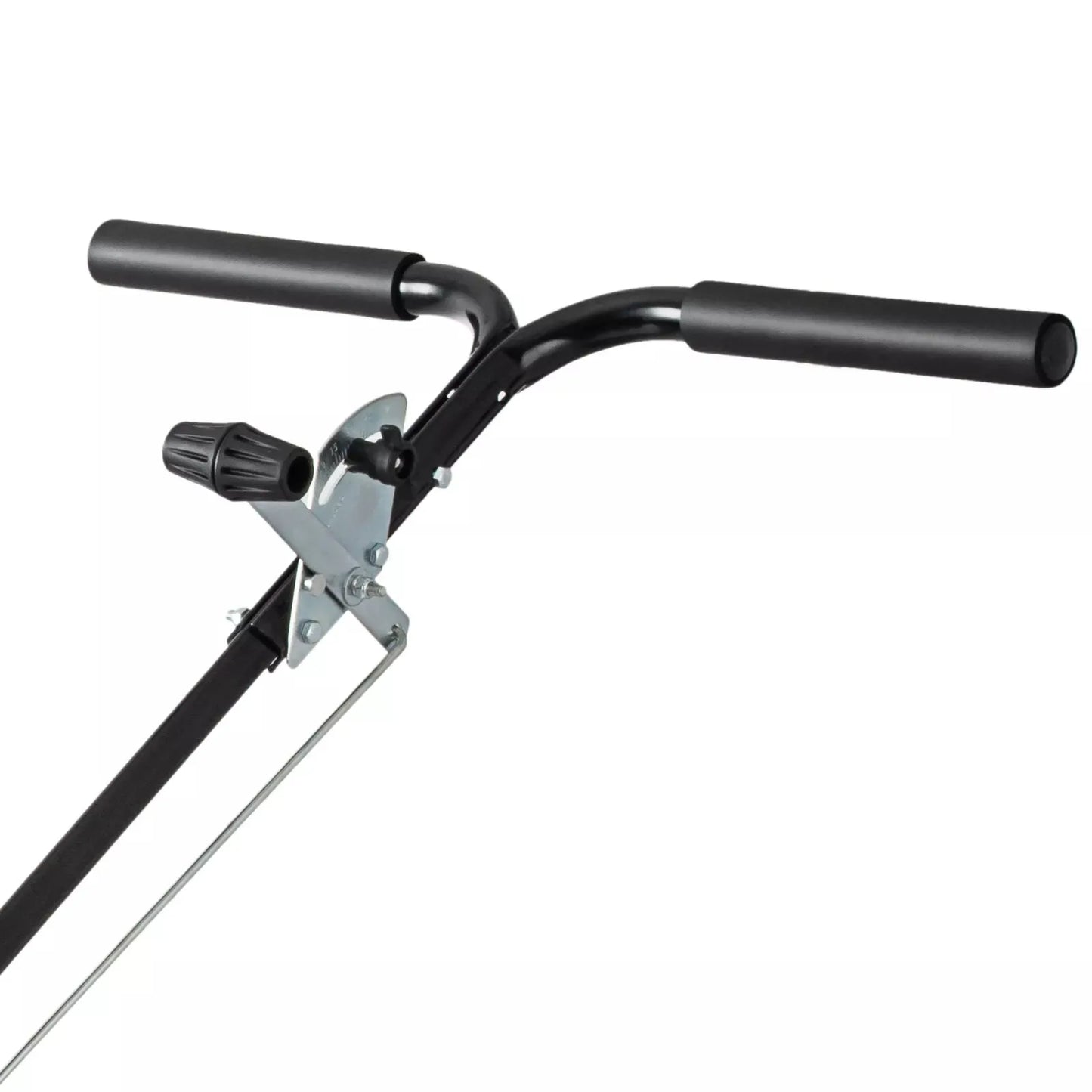 Broadcast Spreader Walk Behind Turf Spreader Steel Push Fertilizer Salt Spreader Garden Seeder for Home Farm 90LBS 12.5in Wheels