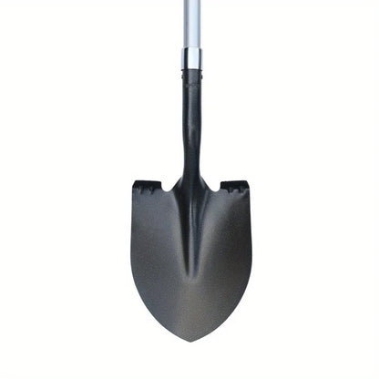 Fiberglass Long Handled Digging Shovel with Comfort End Grip