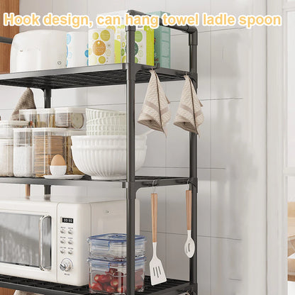5 Tier Storage Shelves Heavy Duty Shelving Unit 66 Lbs Capacity Standing Shelf for Kitchen Pantry Closet Bathroom Laundry Garage