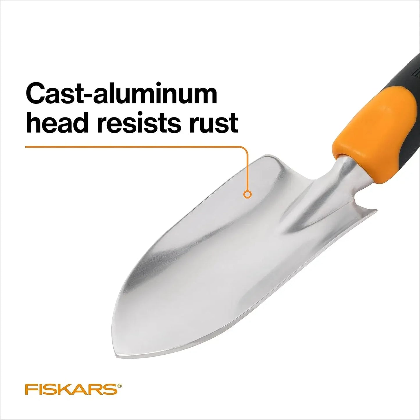 Heavy Duty Garden Trowel with Hole - Digging Planting Hand Tool for Gardeners