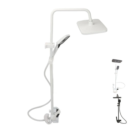 Bathroom Shower  Set Easy To Install Easy To Adjust NPT 1/2 3 Mode Push Button Rainfall Handheld Shower Combo for Bathroom