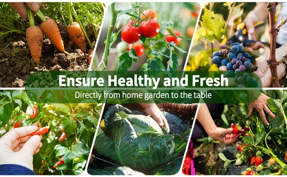 Garden Bed, 128 Gallon 8 Grids Plant Grow Bags, 3x6FT Breathable Planter Raised Beds For Growing Vegetables Potatoes Flowers