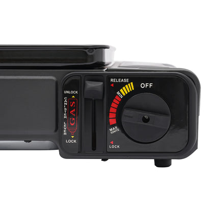 Portable BBQ Grill Stove, Butane Gas  Grill Stove For Camping Cooking Grill  Picnic Barbecue