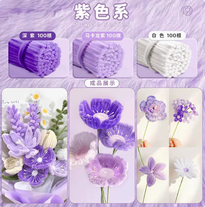 Pipe Cleaners Bulk Chenille Stems 30cm