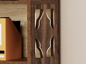 6-Tier Bookcase, 70-Inch Tall Bookshelf with Storage Shelves, Open Bookcase Display Shelving Unit for Living Room, Bedroom