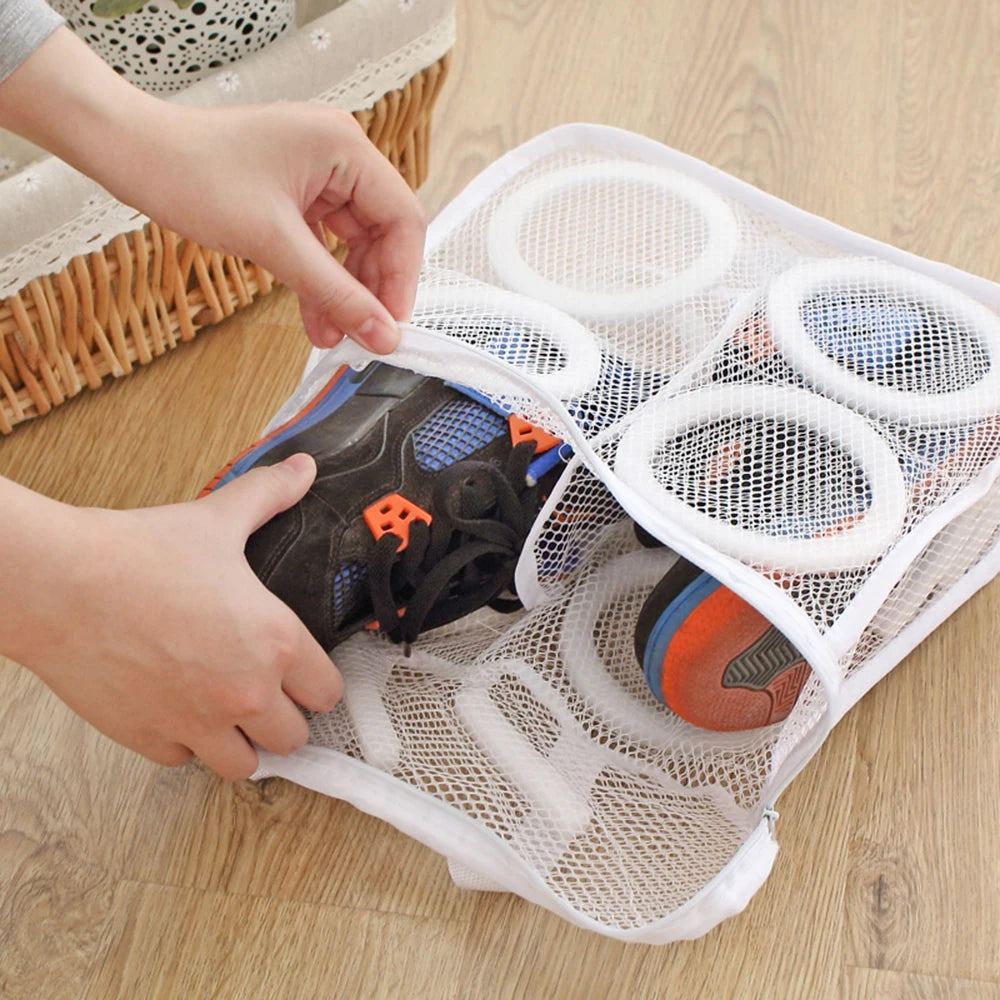 Washing Machine Shoes Bag Travel Shoe Storage bags Portable Mesh Laundry bag