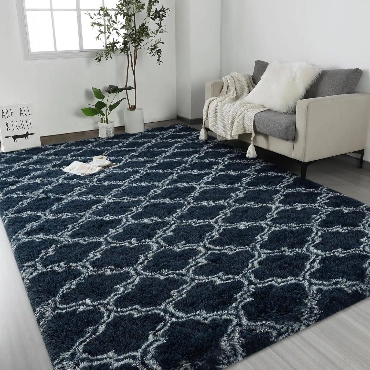 Large Non Slip Area Rugs