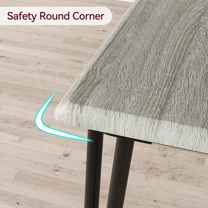 Small Dining Table Sets for 2 with Upholstered Chairs