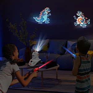 Infrared Laser Tag Projector Duck Hunts Shooting Game 2 Players