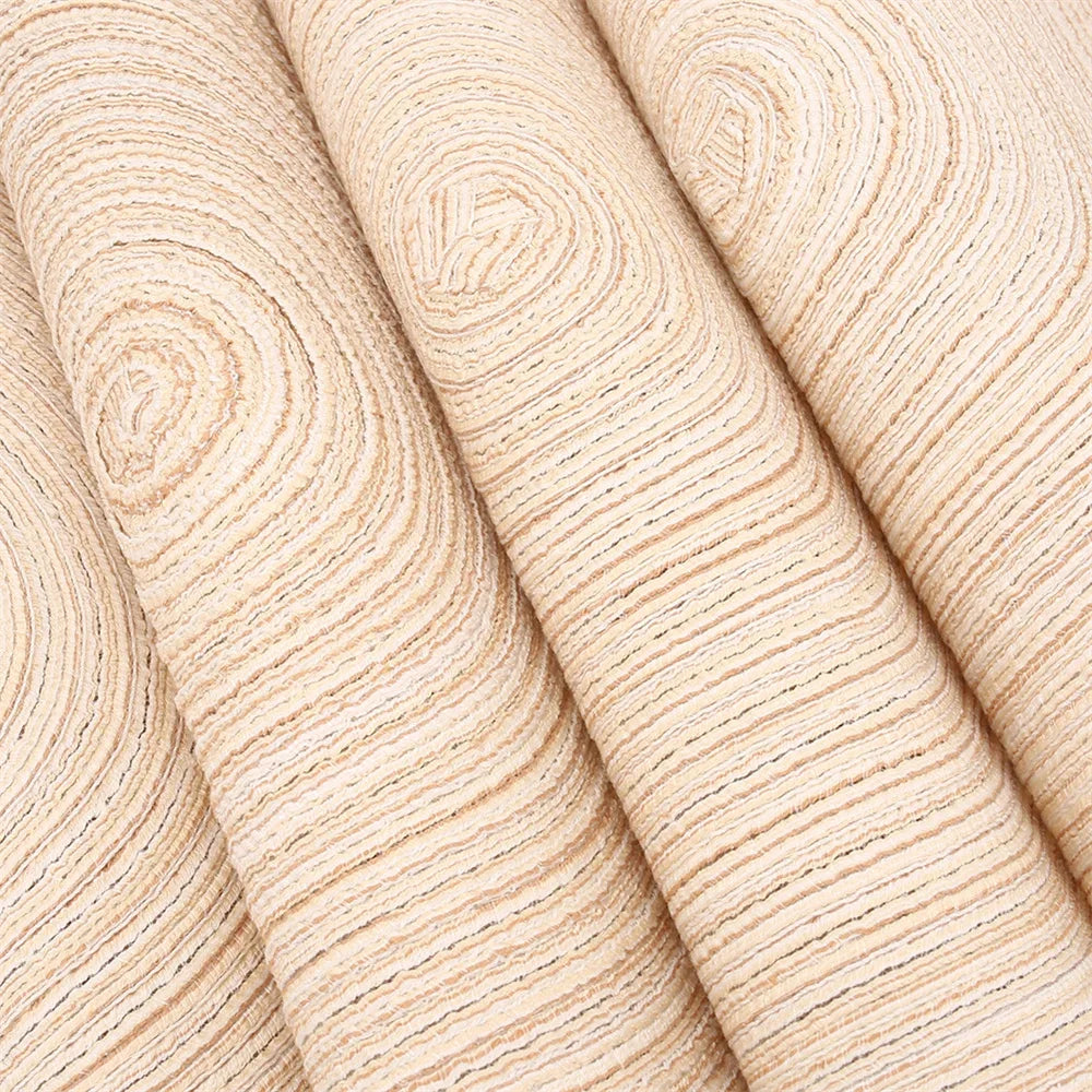 Round Braided Set of 6 Washable Round Placemats for Christmas Kitchen Wedding Dining Table 34cm Woven Heat Resistant Place Mats