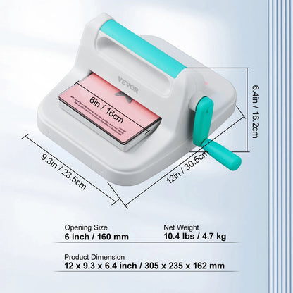 6/9in Manual Die Cutting Embossing Machine