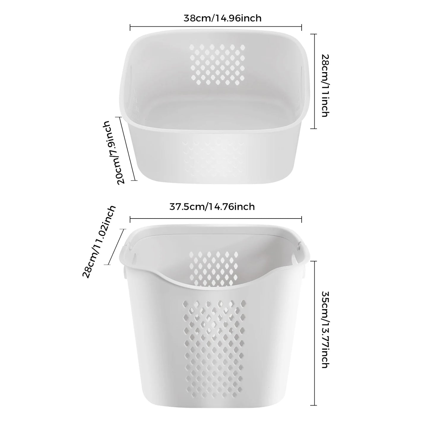 3-Tier Storage Basket Laundry Basket Rolling Cart Washing Hamper Storage Bin Shelf Multifunctional rotating laundry basket