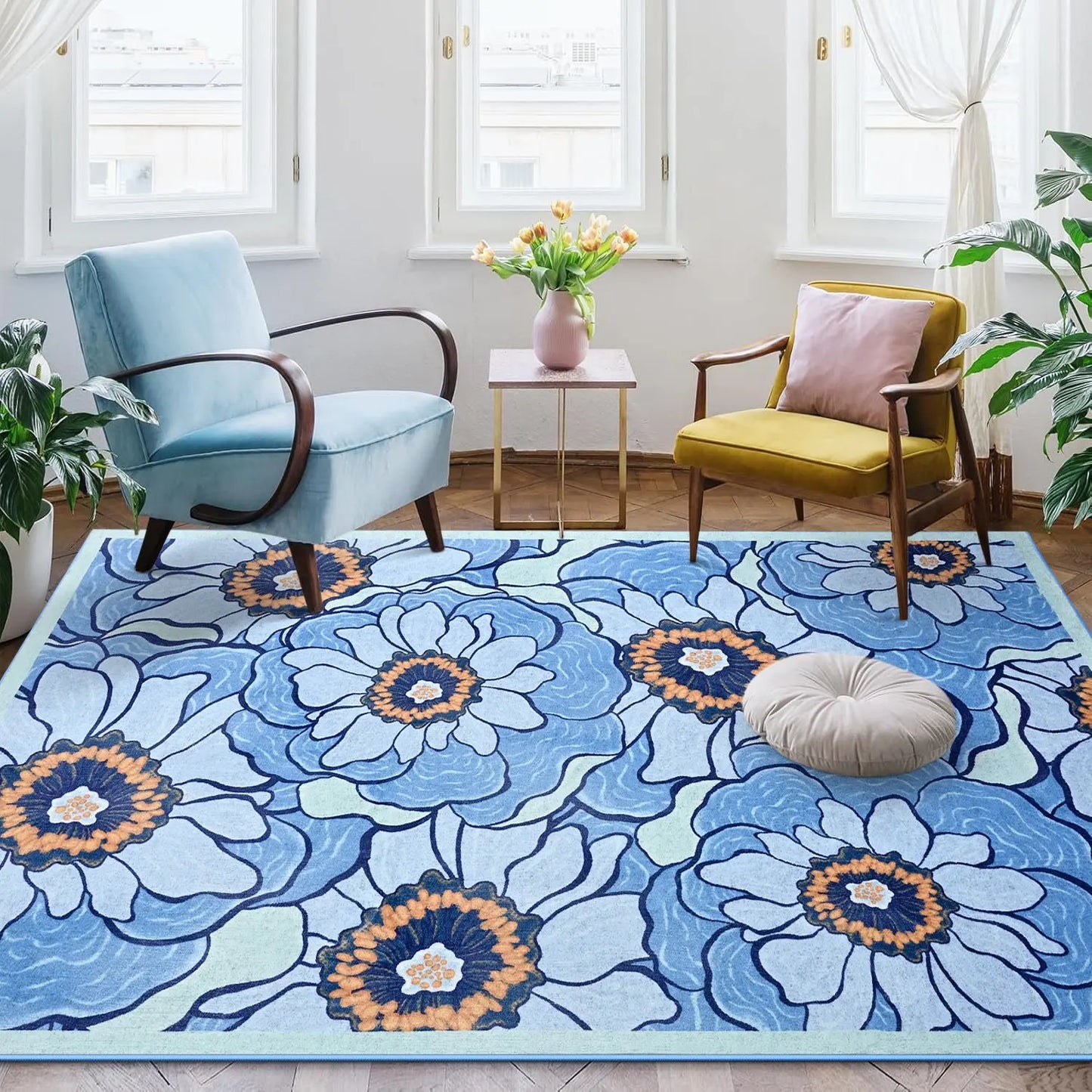 Vintage Floral Rugs