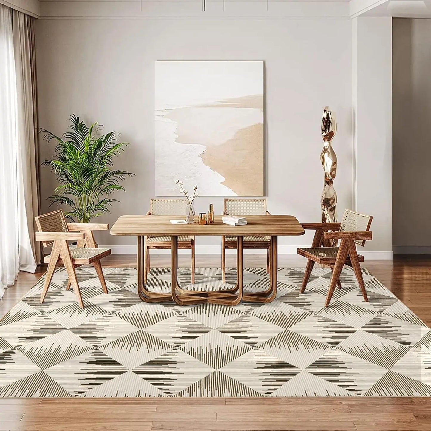 Area Rugs Modern  Living Room
