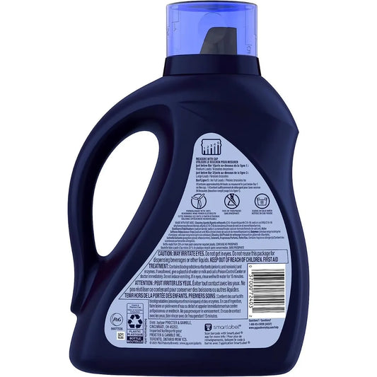 Liquid Laundry Detergent 64 Loads 92oz - Concentrated Fresh Scent, All-Temp Clean