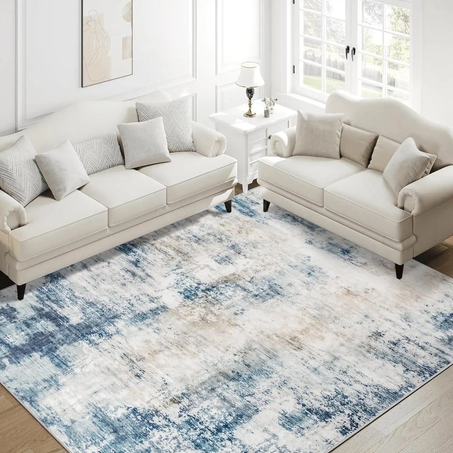 Modern Abstract Large Size Area Rug