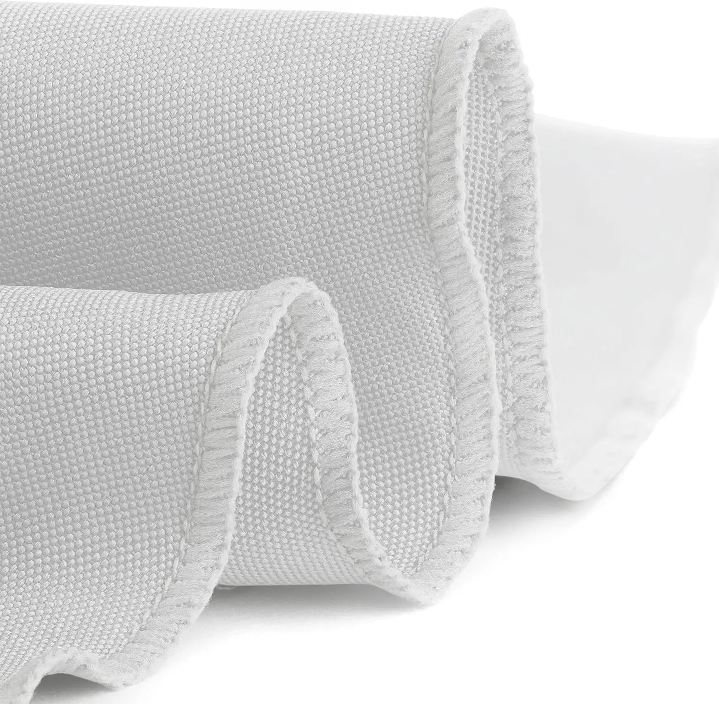 Round Tablecloth - 132 Inch - Heavy Duty Washable Polyester - for 72 to 96 Inch Round Tables