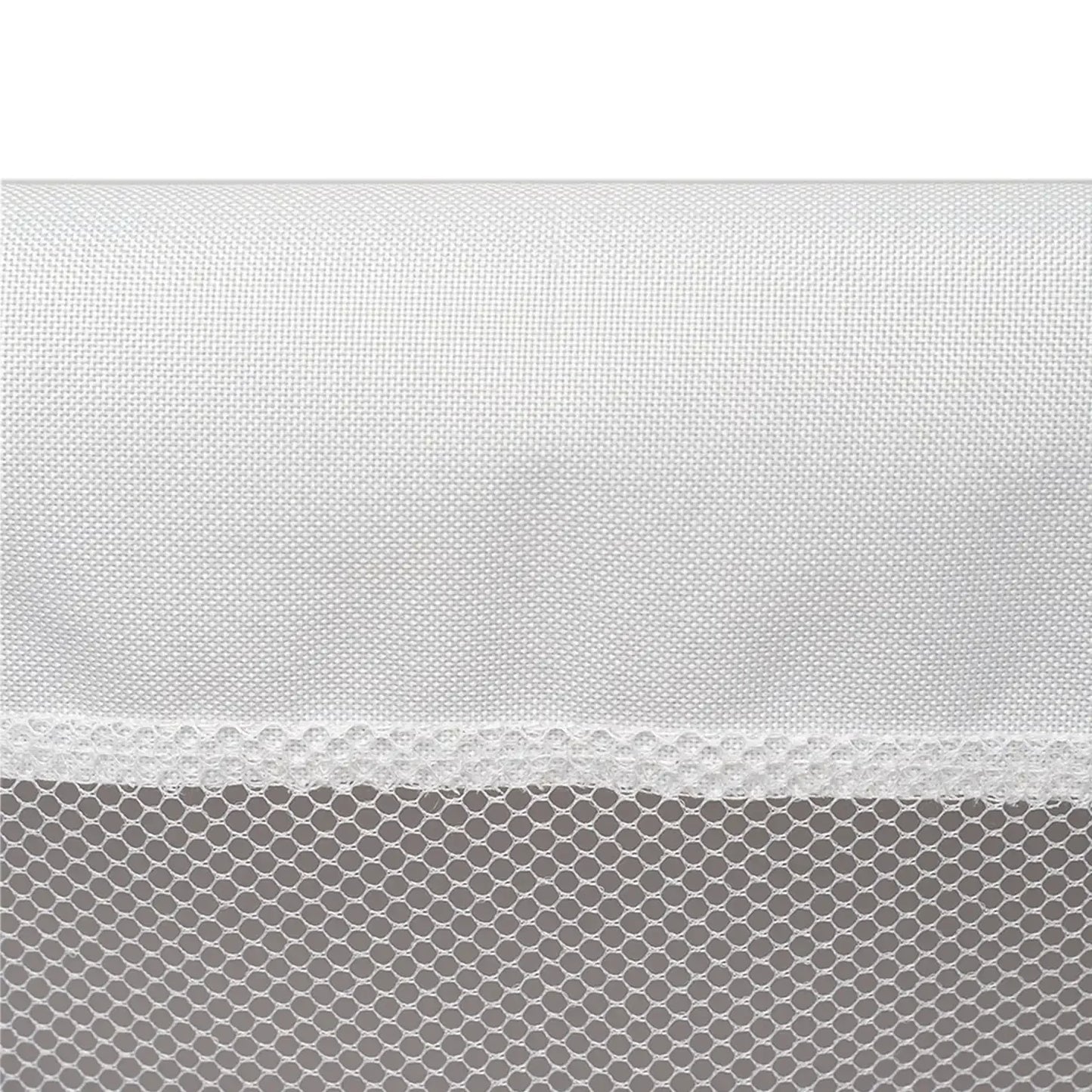 Rectangular Polyester Laundry Basket Hamper Sortor with Removable Liner for Adult, Gray