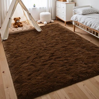 Fluffy  Area Rugs for Living Room Soft Kids Carpet Non Slip