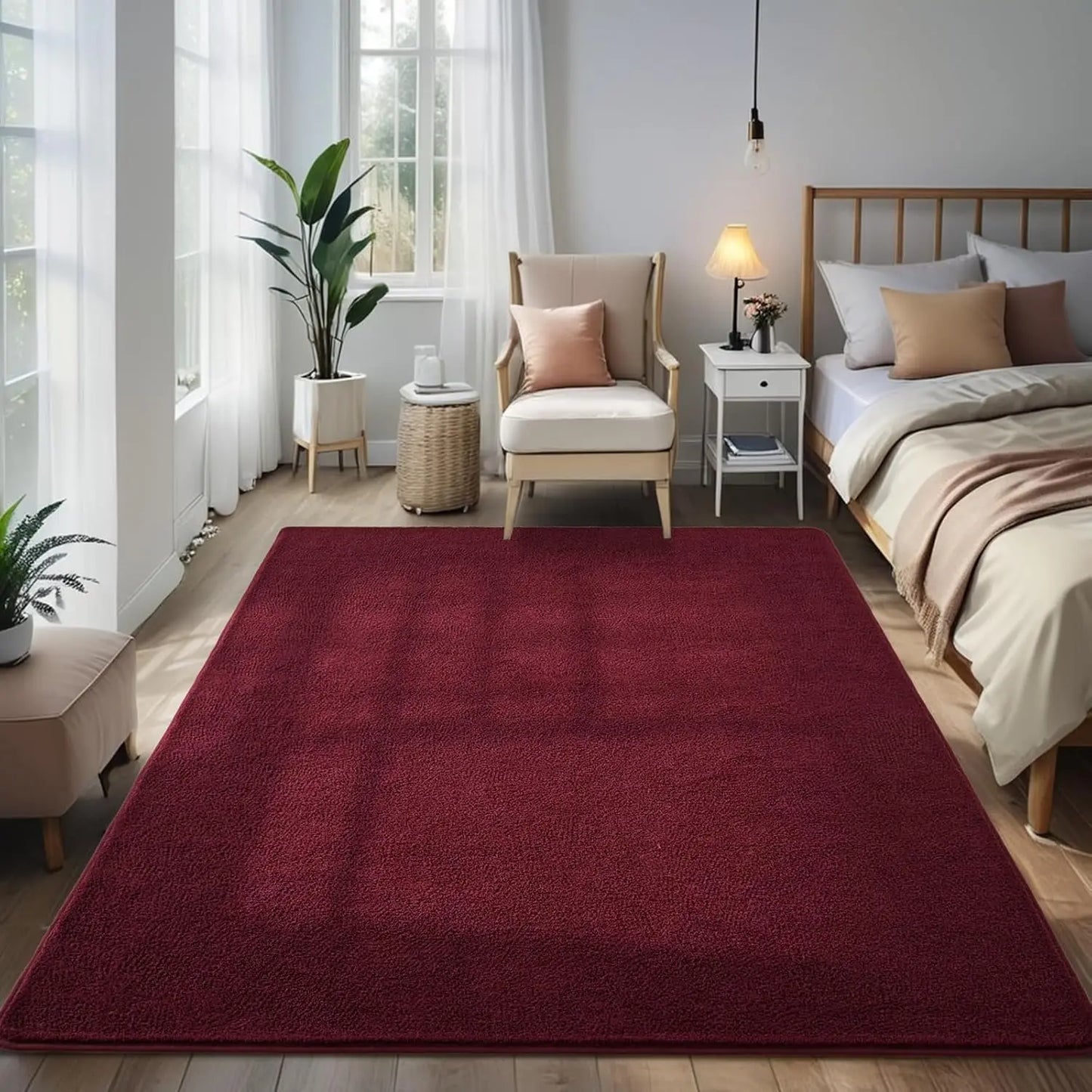 Living Room ,Bedroom Carpet Nonslip Large Soft