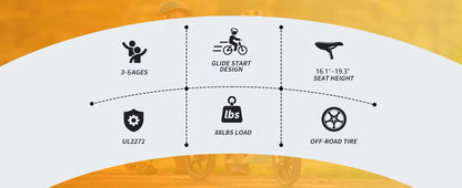 Electric Bikes for Kids, 180W Electric Balance Bike, 12" Pneumatic Tire 21.6V/5.2Ah Battery Boys & Girls E Bike Bicycle