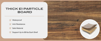 6-Tier Bookcase, 70-Inch Tall Bookshelf with Storage Shelves, Open Bookcase Display Shelving Unit for Living Room, Bedroom