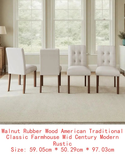 6-Piece Modern Dining Set, Rectangular Kitchen Table with 4 Upholstered Chairs & Bench, Ideal for Dining & Living Room