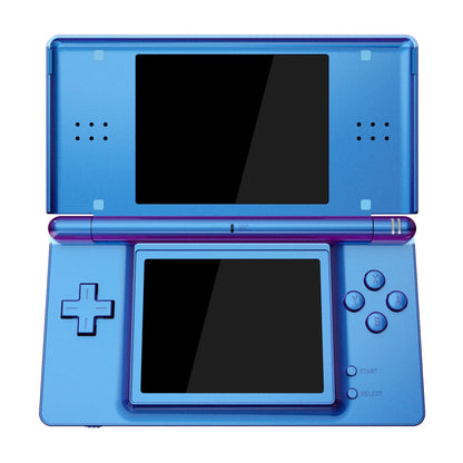 eXtremeRate Replacement Full Housing Shell for Nintendo DS Lite, Case Cover with Buttons, Screen Lens for NDSL - Single Series