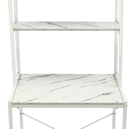 Over Washer and Dryer Storage Shelves 3 Tiers Standing Clothes Drying Rack with Basket for Laundry Room Balconies Porches