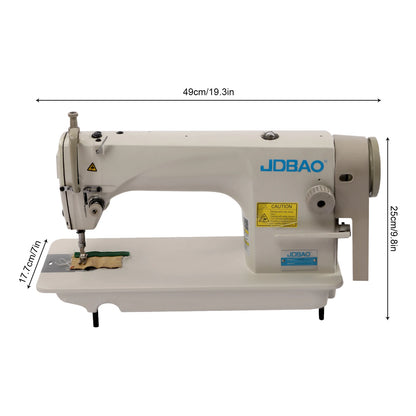 Industrial Sewing Machine 110V 1/2HP Upholstery Sewing Machine  (No Table Stand)