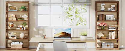 6-Tier Bookcase, 70-Inch Tall Bookshelf with Storage Shelves, Open Bookcase Display Shelving Unit for Living Room, Bedroom