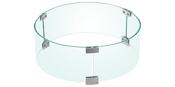 Tempered Glass Wind Guard Flame Shield